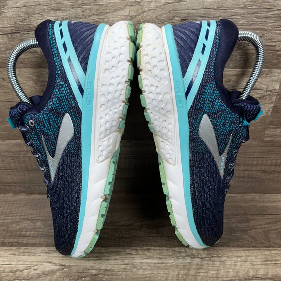 Brooks Ghost 11 Blue Green Womens US Size 9 EUR 40.5 1202771B493 Running Shoes - Picture 7 of 10